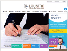 Tablet Screenshot of laustan.com